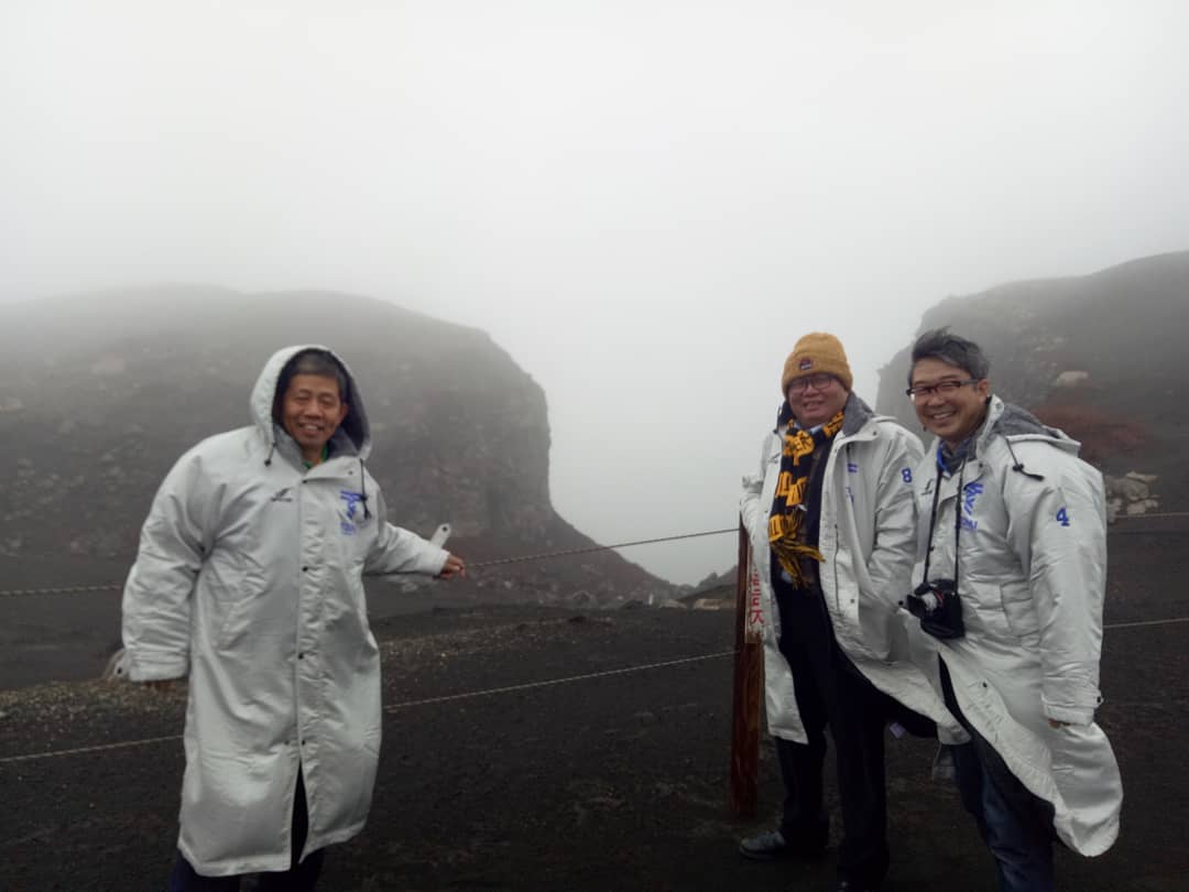 Gunung Aso di Kumamoto Jepang